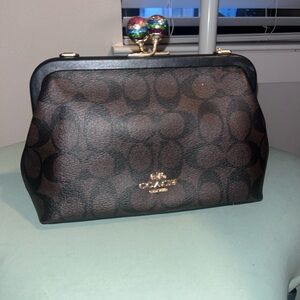 Coach Brown and Black Women's Bag